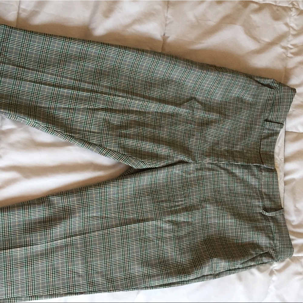Plaid pants